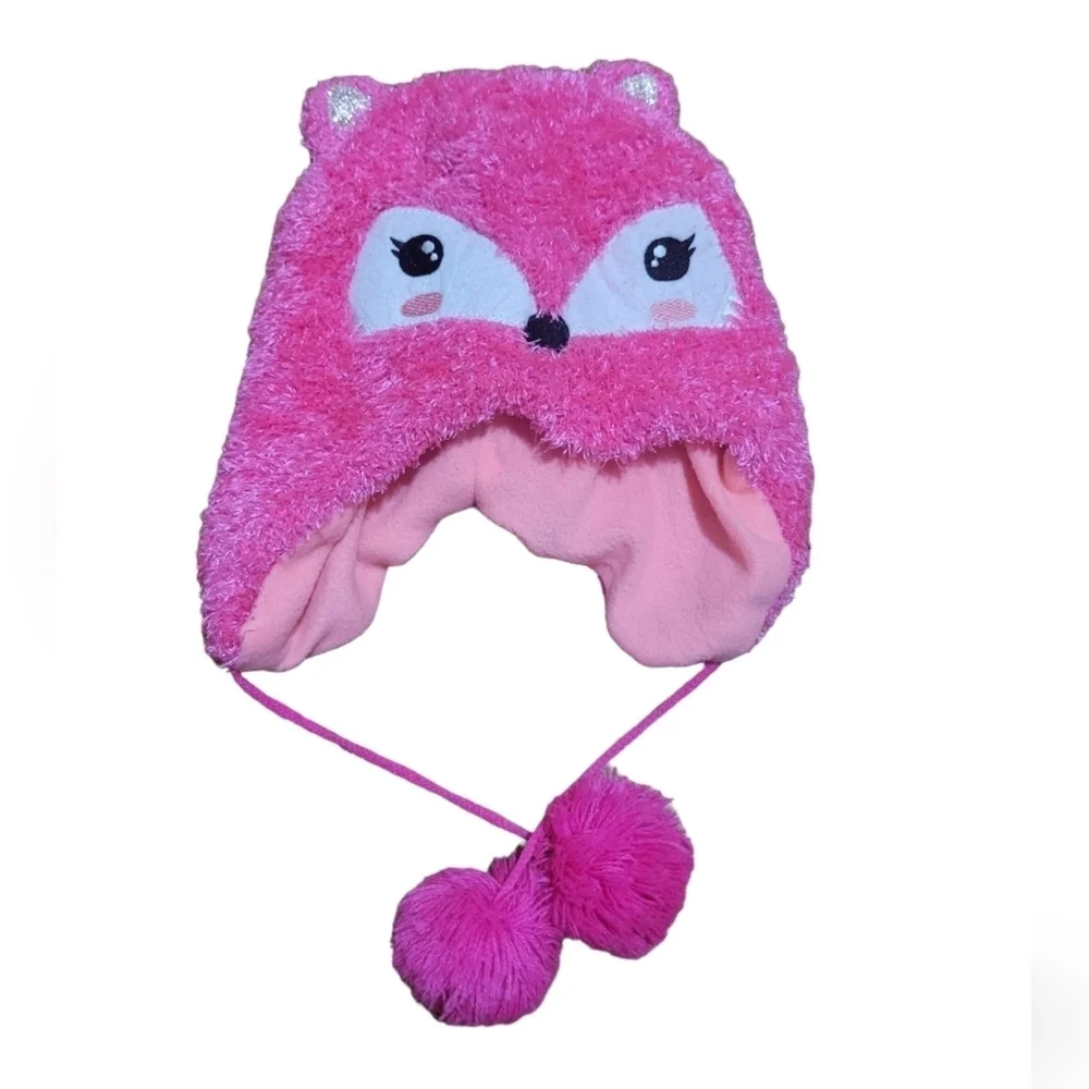 Pink Fuzzy Hat‎